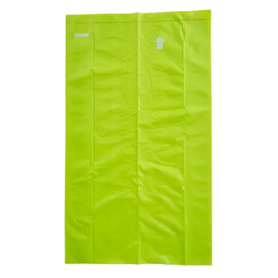 Groene kunststofmat met pijlaanduiding voor oriëntatie.
