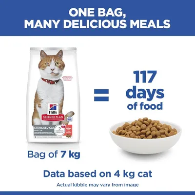 Hill's Science Plan Adult Sterilised с лососем