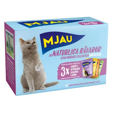 Mjau Cat Poser 12 x 85 g