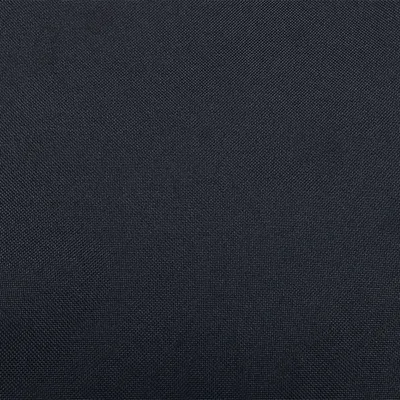 Close-up of a black, textured fabric material.