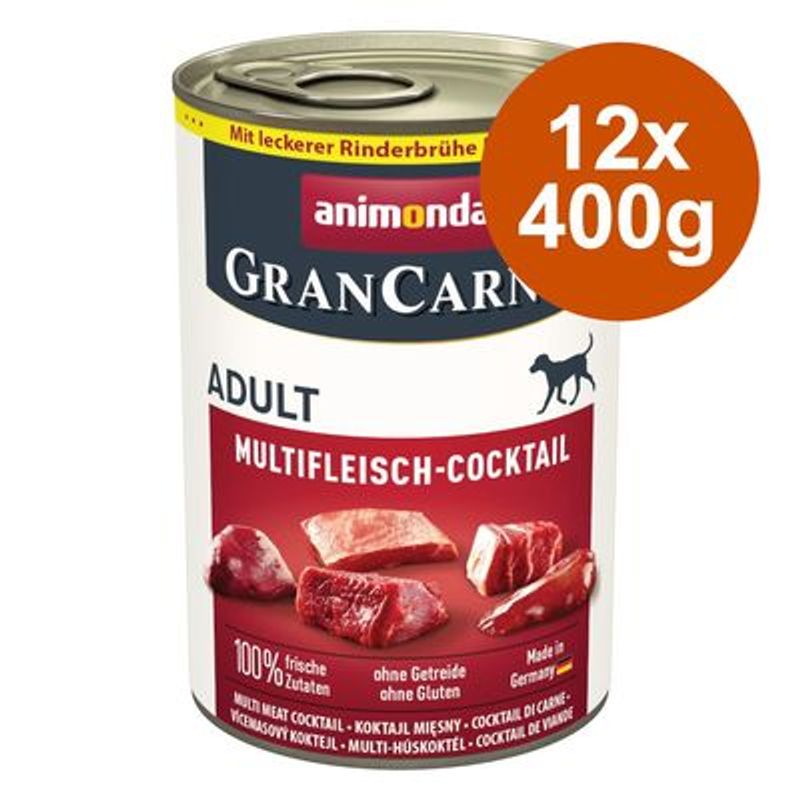 Voordeelpakket animonda GranCarno 12 x 400 g
