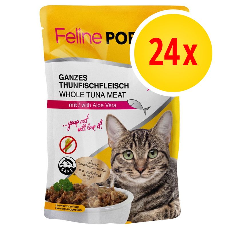 Feline Porta 21 Maaltijdzakjes Voordeelpakket 24 x 100 g