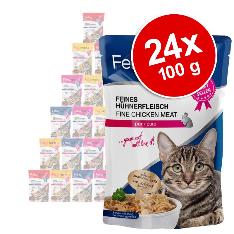 Feline Porta 21 frisstasakos gazdaságos csomag - 20 x 100 g