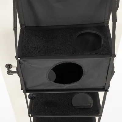 Zooplus Basics Nicchia con tiragraffi per gatti per porte