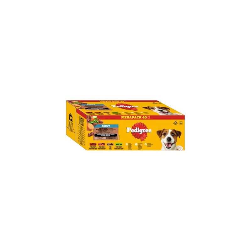 Pedigree vershoudzakjes 40 x 100 g