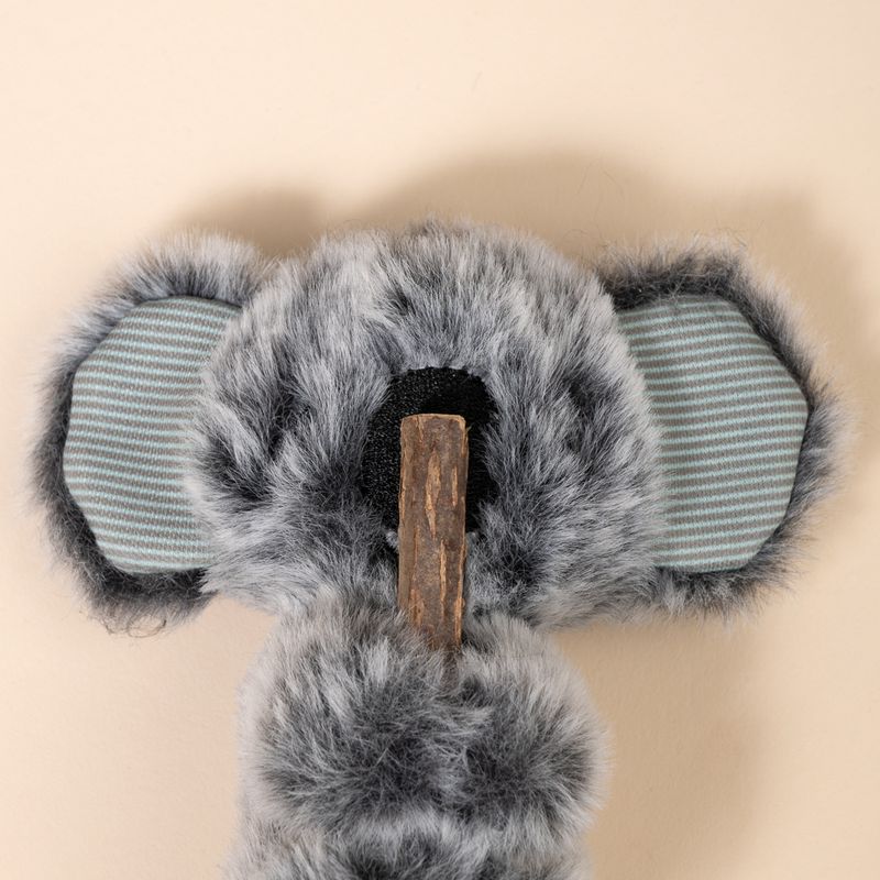 TIAKI Katzenspielzeug Koala mit Silvervine-Stöckchen