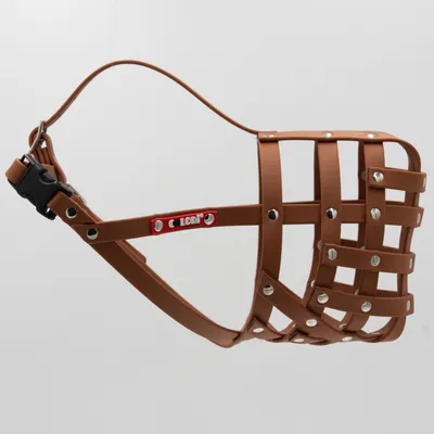 COLORI® 2.0 Maulkorb Schäferhund L, hellbraun