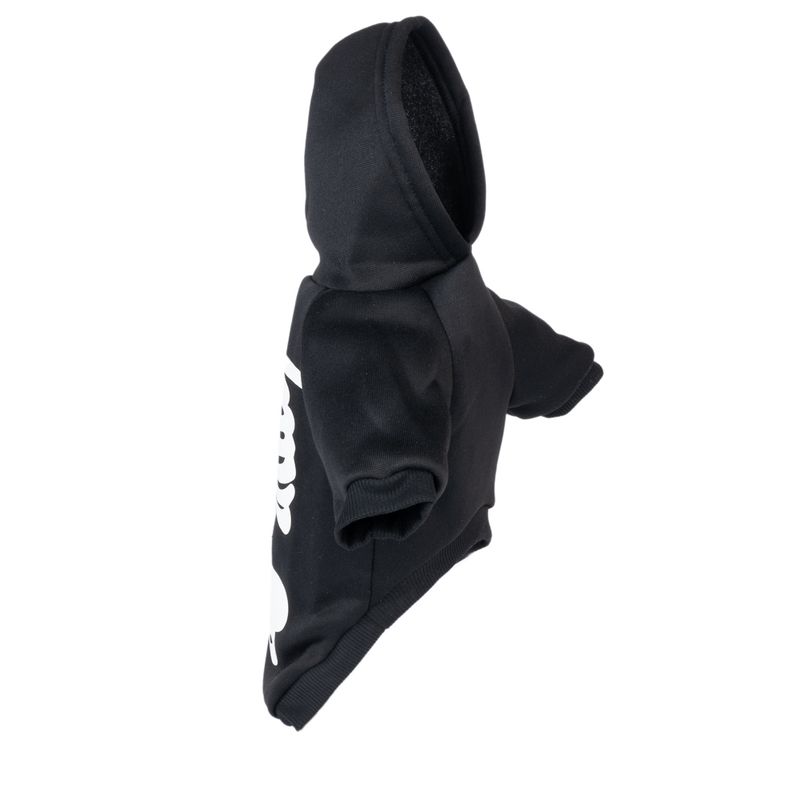 TIAKI Leuchtender Skelett-Hoodie für Hunde