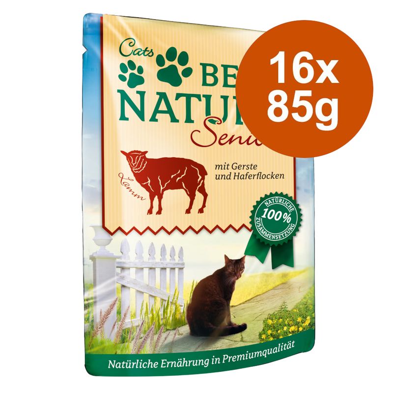 Best Nature Cat Senior 16 x 85 g Umido per gatti