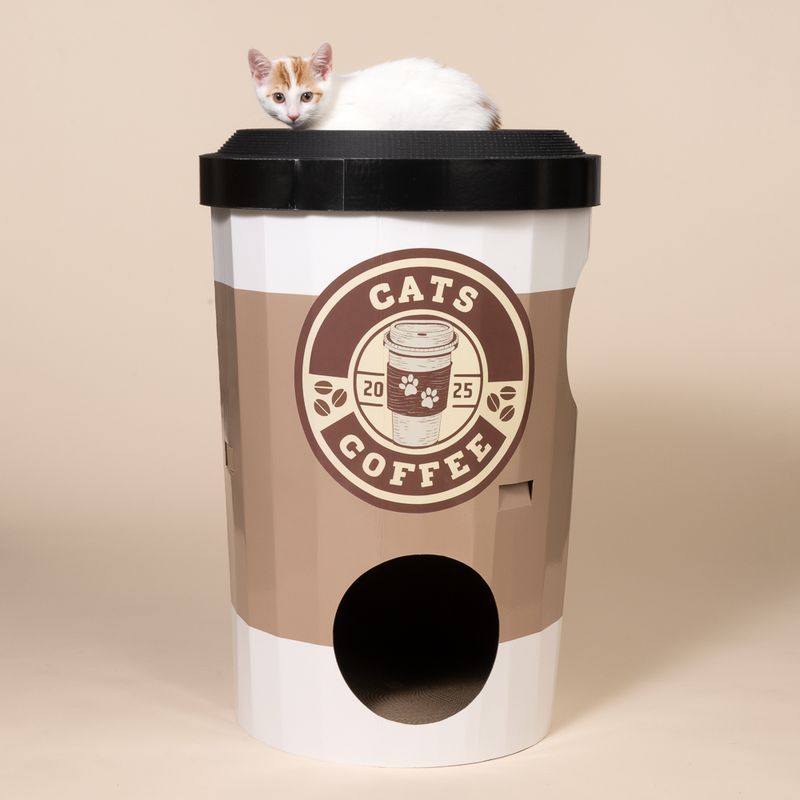 TIAKI Kratzhöhle Starcats Coffee