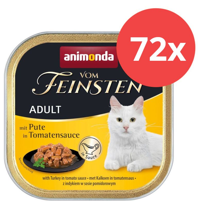 animonda vom Feinsten Adult NoGrain in Sauce 72 x 100 g