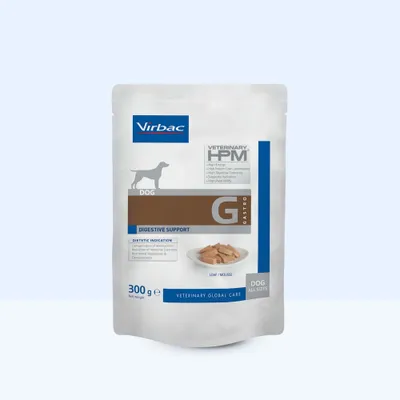 Virbac Veterinary HPM Dog Gastro Digestive Support - Sparpaket: 18 x 300 g