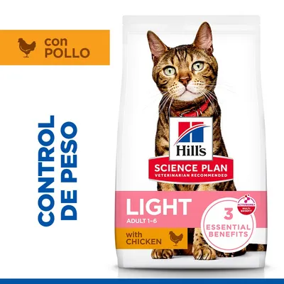 Hill's Science Plan Light Adult 1-6 pollo
