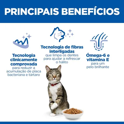 Hill's Science Plan Oral Care Adult 1+ frango ração para gatos