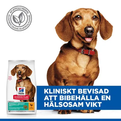Hill's Science Plan Perfect Weight Adult 1+ Small & Mini Chicken