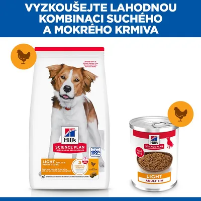 Hill's Science Plan Adult 1-6 Light Medium Chicken