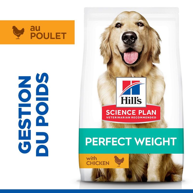Hill's Science Plan Perfect Weight Adult 1+ Large Poulet
