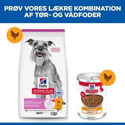 Hill's Science Plan Mature Adult 7+ Small & Mini Light Kylling