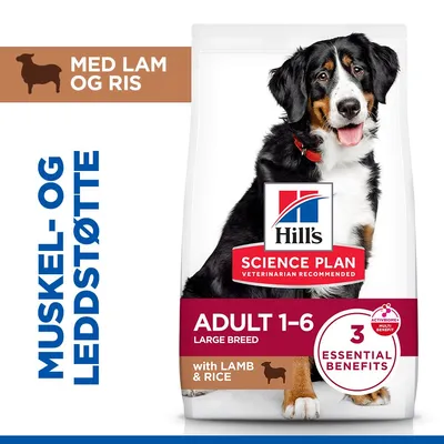 Hill's Science Plan Adult 1-5 Large med lam & ris