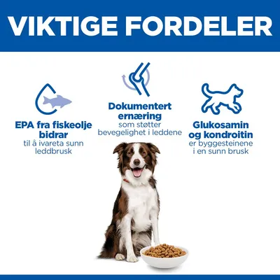 Hill's Science Plan Healthy Mobility Adult 1+ Medium med kylling