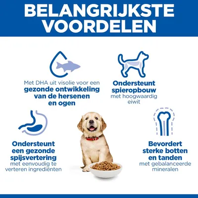 Hill's Science Plan Puppy <1 Large Breed met Kip