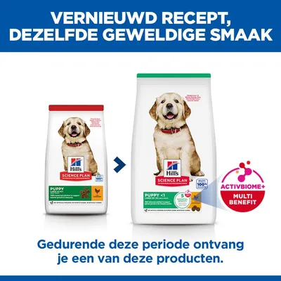 Hill's Science Plan Puppy <1 Large Breed met Kip