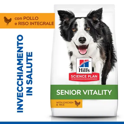 Hill's Science Plan Senior Vitality Mature Adult 7+ Medium con Pollo