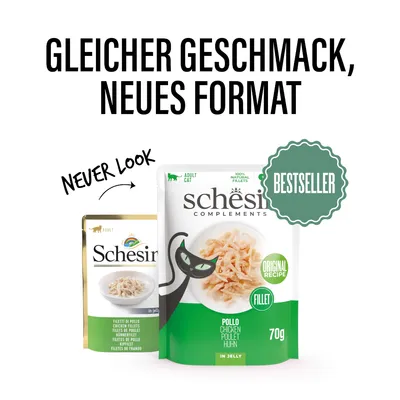 Schesir Complements Filet in Gelee 6 x 70 g
