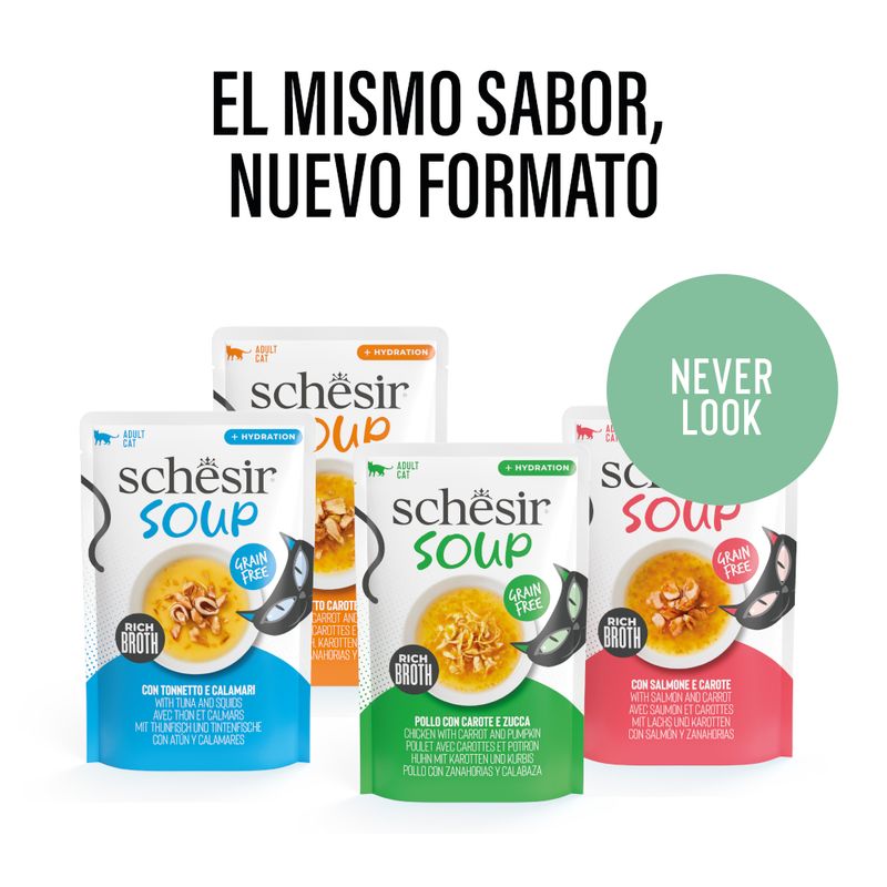 Schesir Cat Soup 12 x 40 g