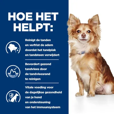 Hill's Prescription Diet Canine T/D Mini Hondenvoer met Kip