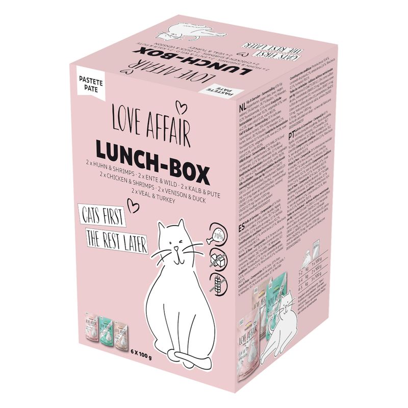 Sparpaket Hardys LOVE AFFAIR Lunchbox 24 x 100 g