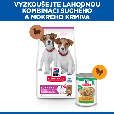 Hill`s Science Plan Puppy Small & Mini jahňacie s ryžou
