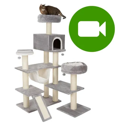 Drapak Domek z piernika z drabinką XXL