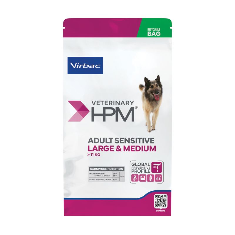 Virbac Veterinary HPM Adult Dog Sensitive Digest Large & Medium
