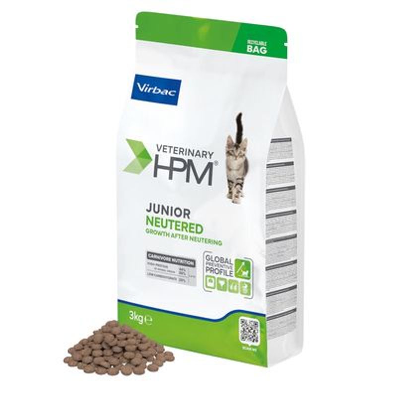 Virbac Veterinary HPM Junior Neutered Cat