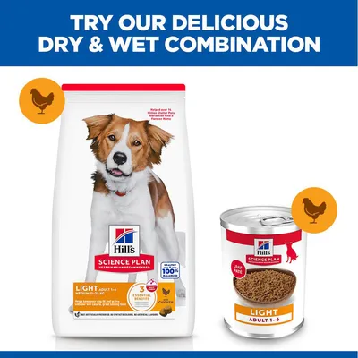 Hill's Science Plan Adult 1-6 Light with Chicken