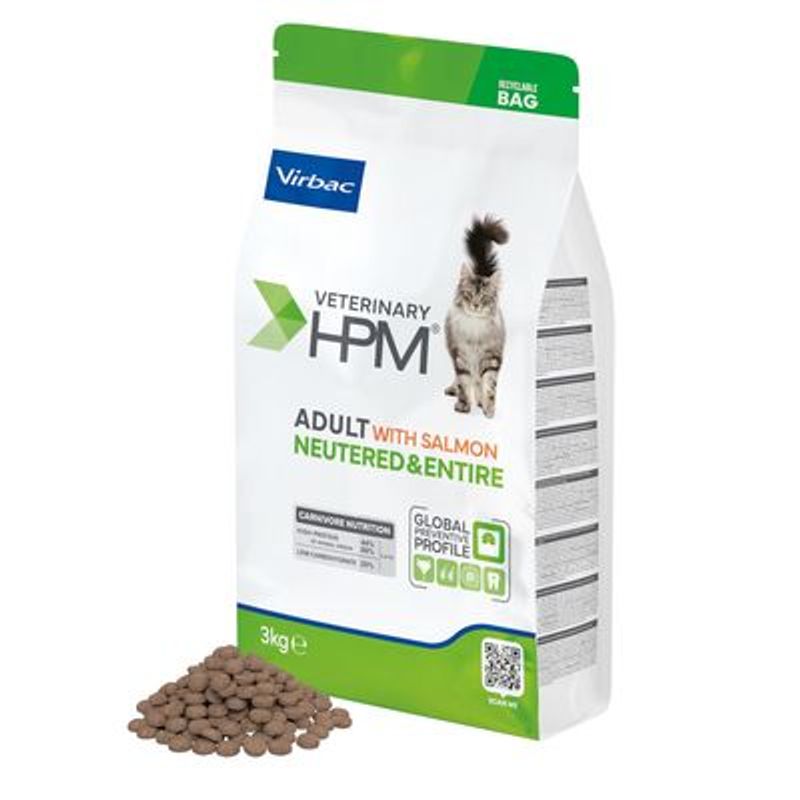 Virbac Veterinary HPM Cat Adult Zalm