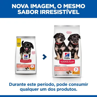 Hill's Science Plan Perfect Digestion Puppy <1 Medium frango e arroz integral