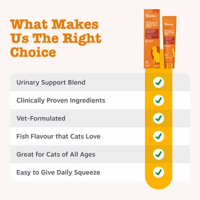 Zesty Paws Cat Urinary Care Paste - 75g Zesty Paws Cat Urinary Care Paste - 75g