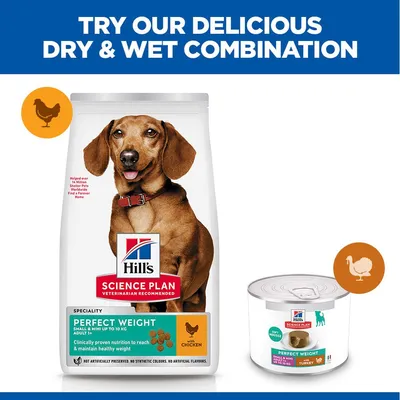 Hill's Science Plan Perfect Weight Adult Small & Mini Mousse