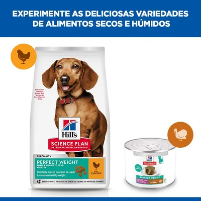 Hill's Science Plan Perfect Weight Adult Small & Mini Mousse