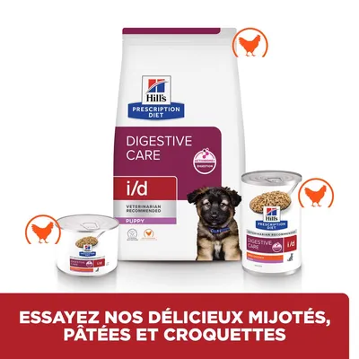 Hill's Prescription Diet i/d Digestive Care Puppy au poulet