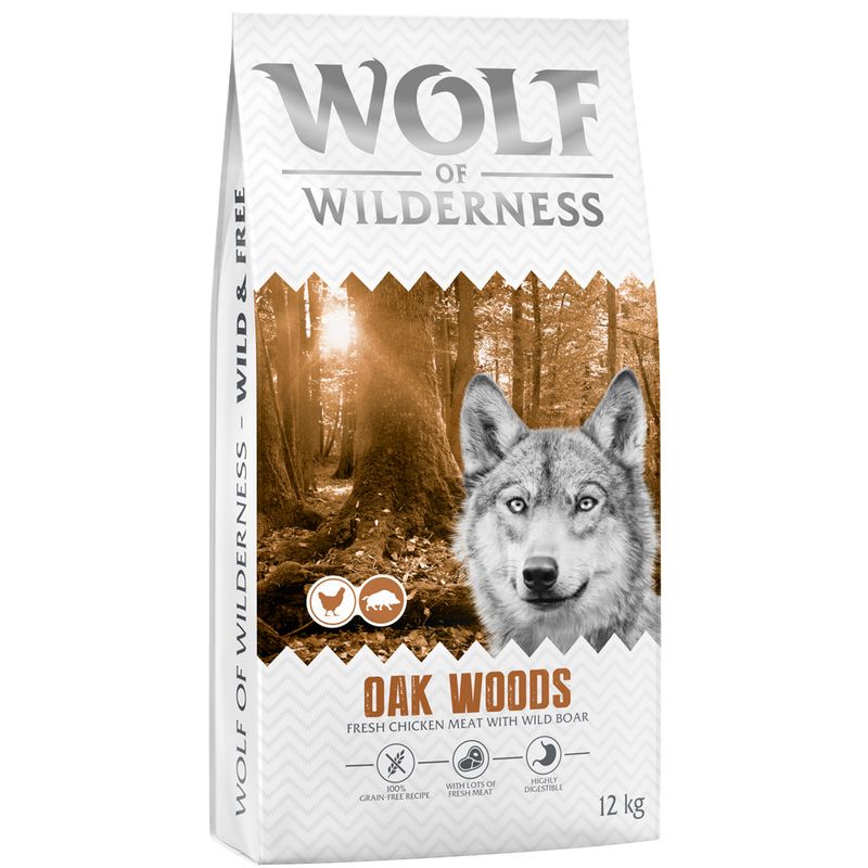 Wolf of Wilderness Adult "Oak Woods" Wildschwein - getreidefrei