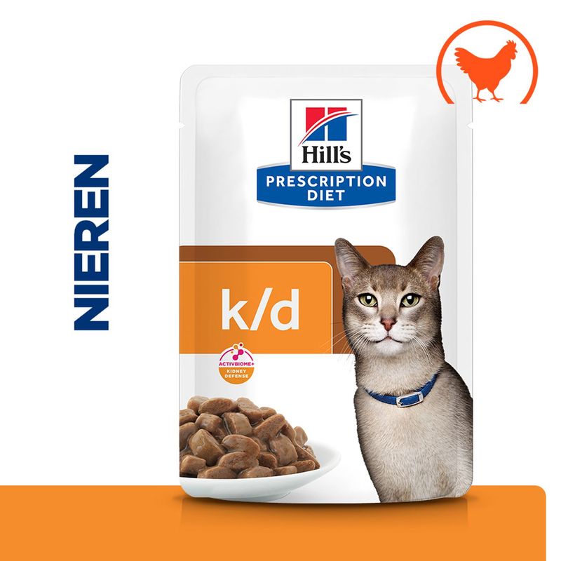 Hill’s Prescription Diet k/d Kidney Care met Kip 