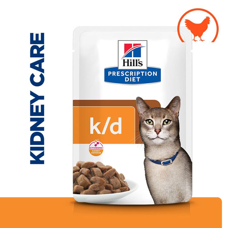 Hill's Prescription Diet k/d Kidney Care with Chicken - cat wet