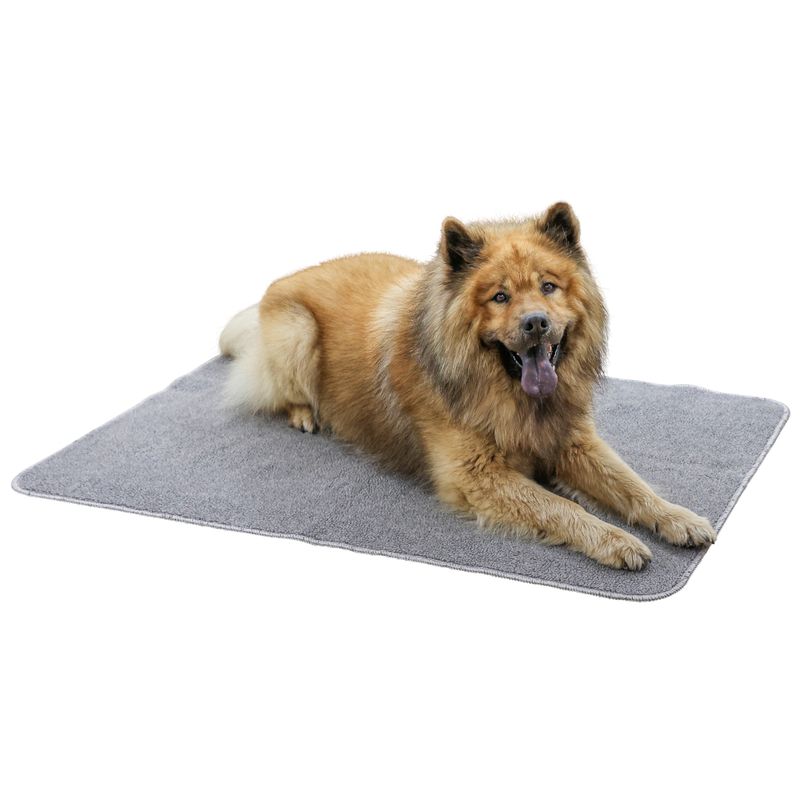 Kerbl Pet Thermoteppich Anti-Rutsch, grau