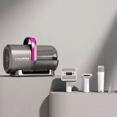 Petkit Grooming 5 az 1-ben kutyanyírógép készlet szőrporszívóval