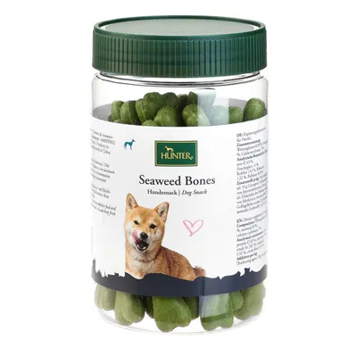HUNTER Gustări în formă de os cu alge marine
