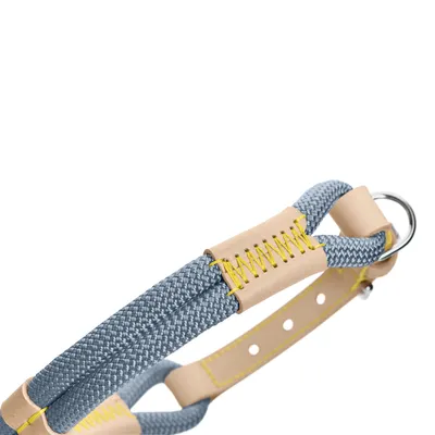 HUNTER Malia, zgardă pentru câini, culoare albastru/natur