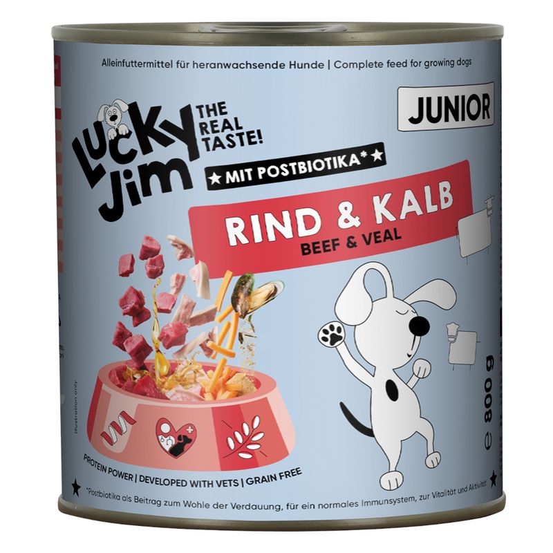 Sparpaket Lucky Jim Junior 24 x 800 g